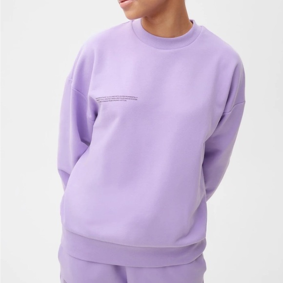 Pangaia Womens 365 Midweight Sweatshirt - Orchid Purple XS - Picture 5 of 8